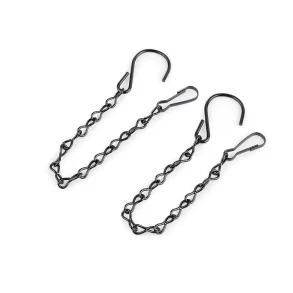 Metalk�de Sort Til Oph�ngning 25 cm