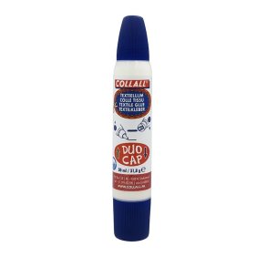 Collall Fabric Glue Pen Duo-Cap White 30ml