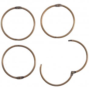 Bogringe Kobber 12stk