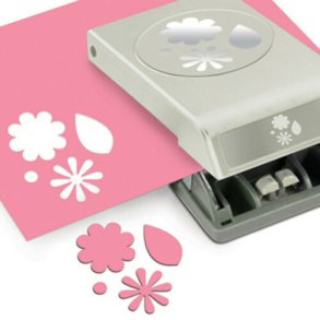 EK Success Tools Large Punch Flowers and Leaves
