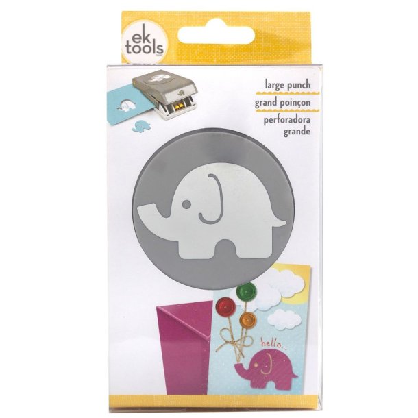 EK Success Tools Large Punch Elephant 