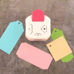 Vaessen Creative Punch 3 i 1 Corner / Hjrne Tag/Label 