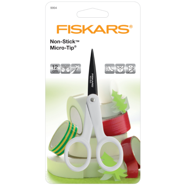 Prcisions Saks Non-Stick / Slip Let Spids Micro-Tip Saks 12cm