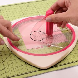 Vaessen Creative  Circle cutter 2.5 - 15 cm