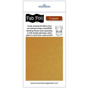 WOW Fab Foil Bright Copper - Lys Kobber 10cmx1m W216-COP30