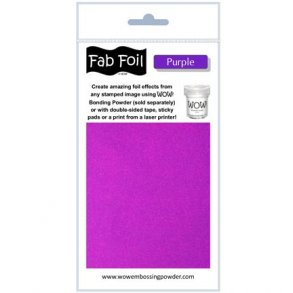 WOW Fab Foil Purple - Lilla 10cmx1m W216-PRP90 