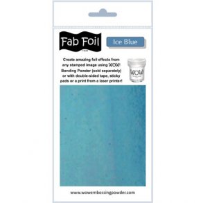 WOW Fab Foil Ice Blue - Is Bl 10cmx1m W216-BLS20