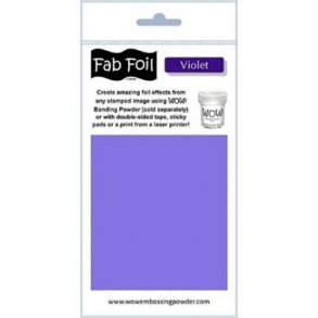 WOW Fab Foil Violet 10cmx1m W216-VIO51