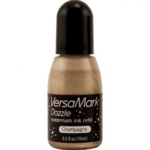 Tsukineko VersaMark Inker-Dazzle Champagne 15ml  VMR-000-003