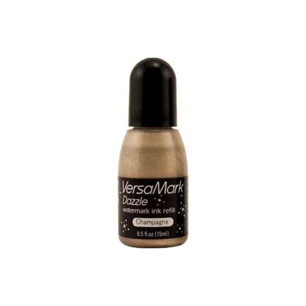 Tsukineko VersaMark Inker-Dazzle Champagne 15ml  VMR-000-003