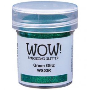 WOW! Embossing Powder Glitter  Green Glitz 15ml WS03R 