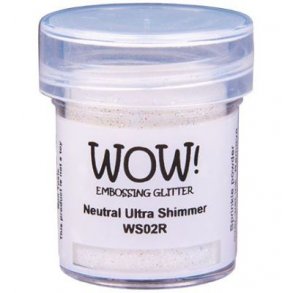 WOW! Embossing Powder Glitter Neutral Ultra Shimmer 15ml WS02R