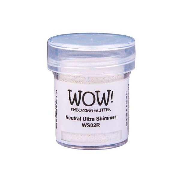 WOW! Embossing Powder Glitter Neutral Ultra Shimmer 15ml WS02R