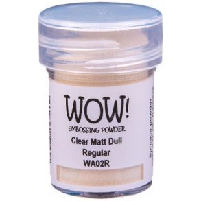 WOW!  Clear Matt Dull 15ml WA02R