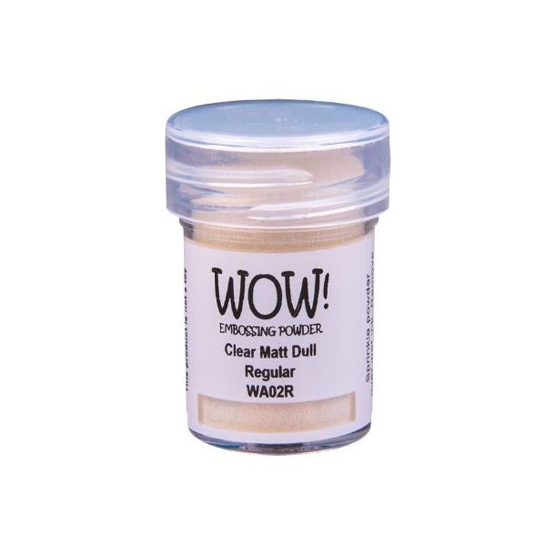 WOW!  Clear Matt Dull 15ml WA02R