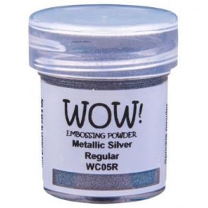 WOW! Embossing Powder Silver Regular 15ml WC05R
