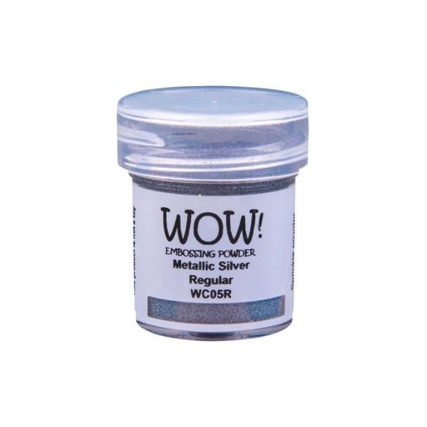 WOW! Embossing Powder Silver Regular 15ml WC05R