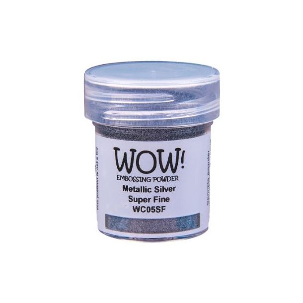 WOW! Embossing Powder Silver Super Fine 15ml   WC05SF