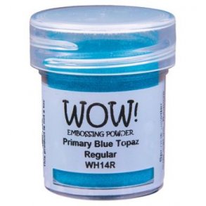 WOW!Embossing Powder Primary Blue Topaz Regular 15ml WH14R