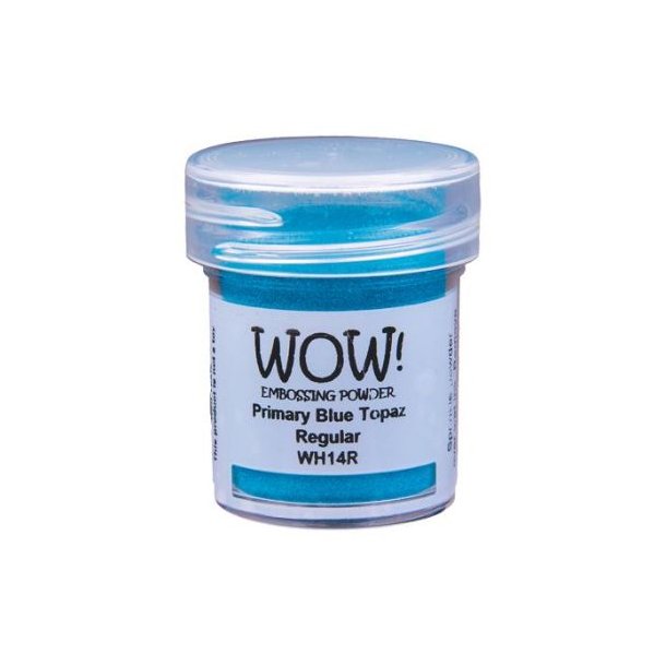 WOW!Embossing Powder Primary Blue Topaz Regular 15ml WH14R