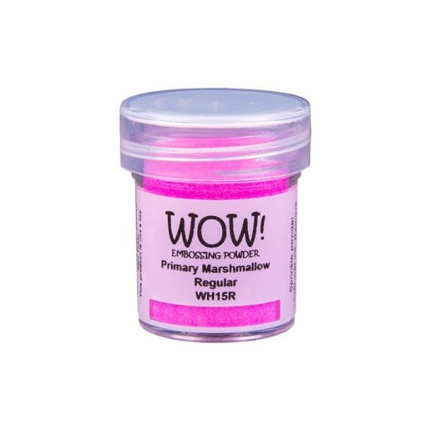 WOW!Embossing Powder Primary Marshmallow Regular 15ml WH15R