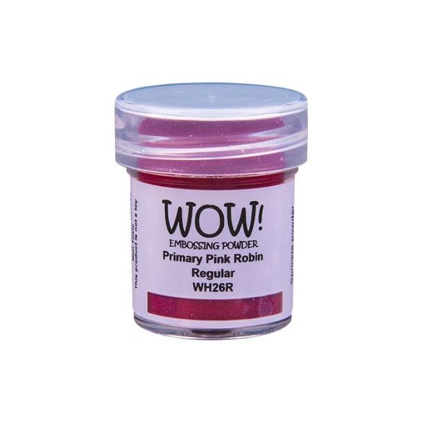 WOW!Embossing Powder Primary Pink Robin Regular 15ml WH26R
