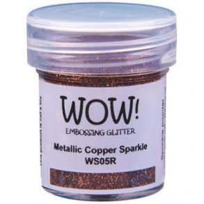 WOW! Embossing Powder Glitter Metallic Copper Sparkle 15ml WS05R