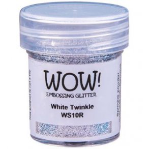 WOW! Embossing Powder Glitter White Twinkle 15ml WS10R