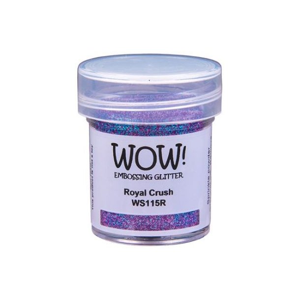 WOW! Embossing Powder Glitter  Royal Crush 15ml WS115R