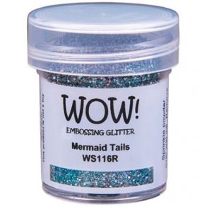 WOW! Embossing Powder  Glitter  Mermaid Tails 15ml WS116R