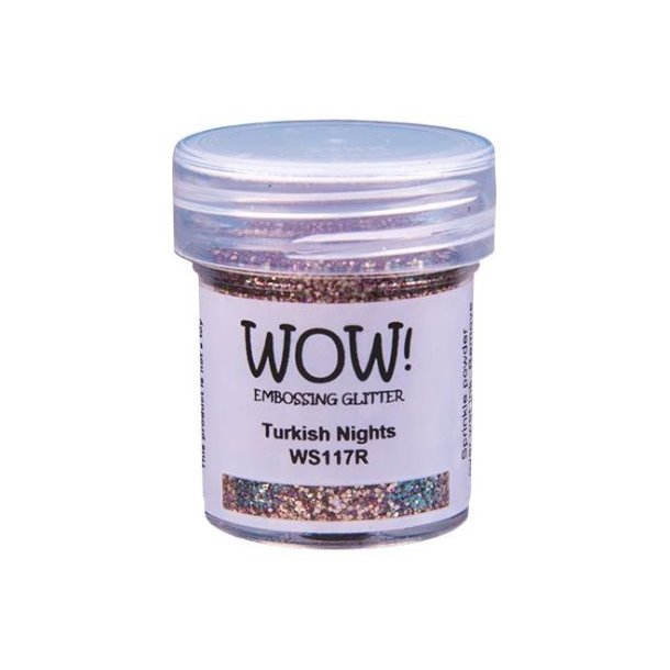 WOW! Embossing Powder Glitter Turkish Nights 15ml WS117R
