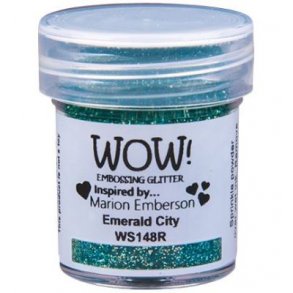 WOW! Embossing Powder Glitter Emerald City 15ml WS148R