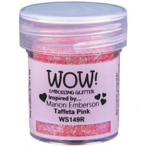 WOW! Embossing Powder Glitter Tafetta Pink 15ml WS149R