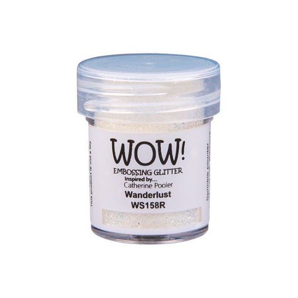WOW! Embossing Powder Glitter  Clear Sparkle 15ml WS15R
