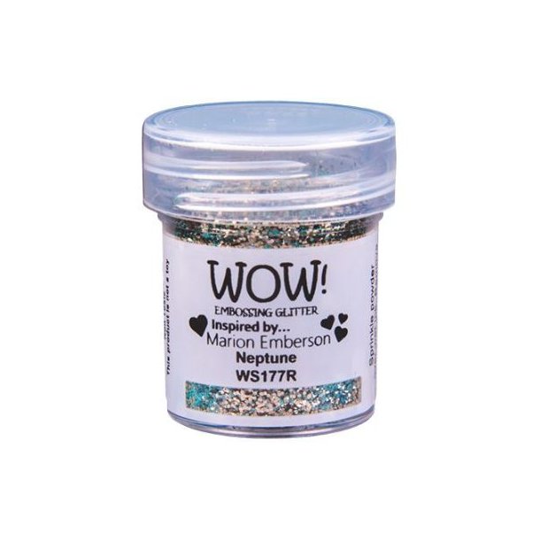 WOW! Embossing Powder Glitter Neptune 15ml WS177R