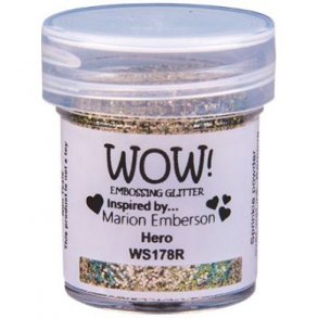WOW! Embossing Powder Glitter  Hero 15ml WS178R