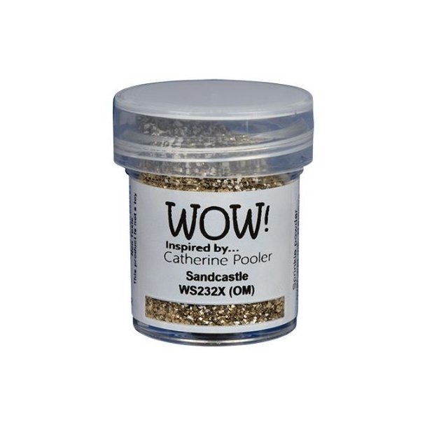 WOW! Embossing Powder Glitter Sandcastle 15ml WS232X