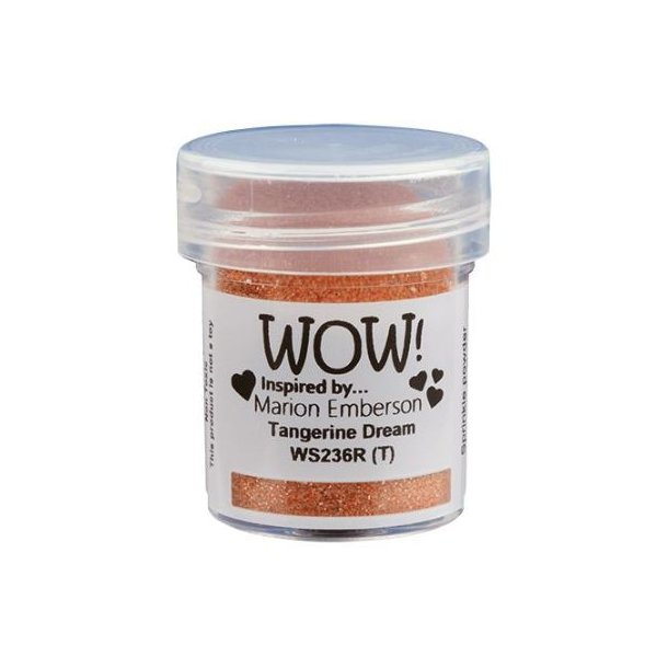 WOW! Embossing Powder Glitter Tangerine Dream 15ml WS236R