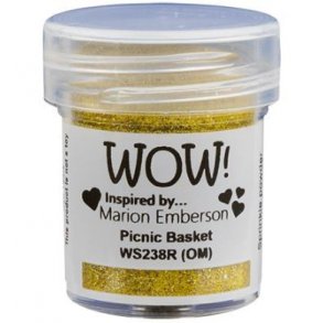 WOW! Embossing Powder Glitter Picnic Basket 15ml WS238R