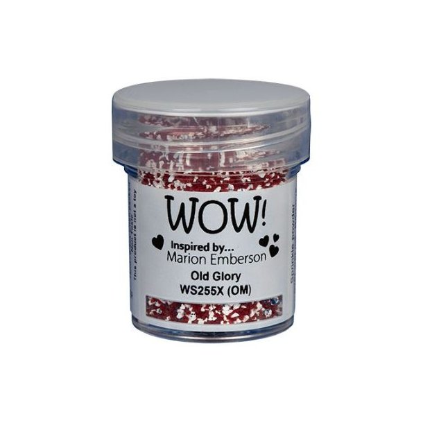 WOW! Embossing Powder Glitter Old Glory 15ml  WS255X