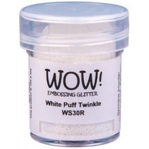 WOW! Embossing Powder Glitter White Puff Twinkle 15ml WS30R 