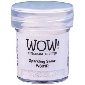 WOW! Embossing Powder Glitter Sparkling Snow 15ml WS31R