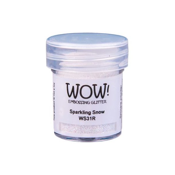 WOW! Embossing Powder Glitter Sparkling Snow 15ml WS31R