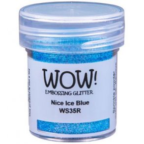 WOW! Embossing Powder Glitter Nice Ice Blue 15ml WS35R