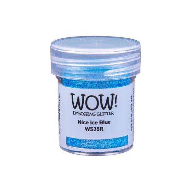 WOW! Embossing Powder Glitter Nice Ice Blue 15ml WS35R