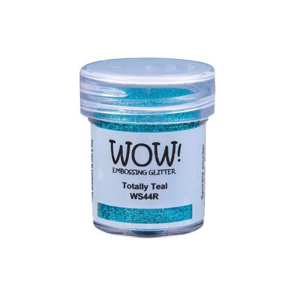 WOW! Embossing Powder Glitter Totally Teal 15ml WS44R