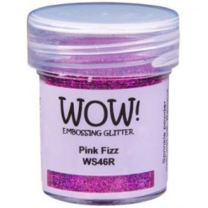 WOW! Embossing Powder Glitter Pink Fizz 15ml WS46R
