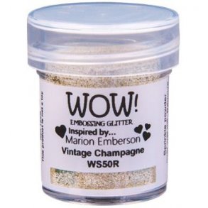 WOW! Embossing Powder Glitter  Vintage Champagne 15ml WS50R