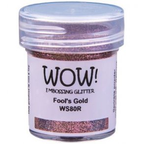 WOW! Embossing Powder Glitter  Fool's Gold 15ml WS80R