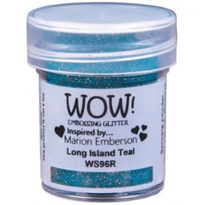 WOW! Embossing Powder Glitter Long Island Teal 15ml WS96R